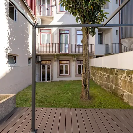Host Wise - Refreshing Cozy Flat - Garden & Terrace Lägenhet Oporto
